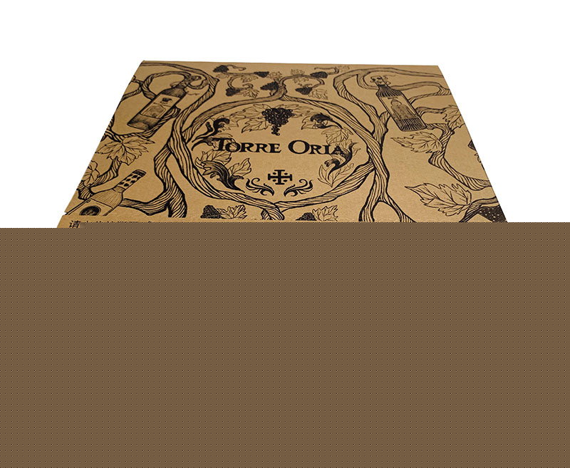 自封式紅酒快遞瓦楞盒